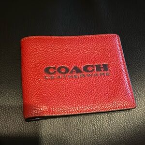 Coach Slim Billfold Wallet